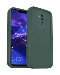 Newface Huawei Mate 20 Lite Kılıf Viera Silikon - Koyu Yeşil