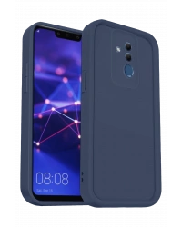 Newface Huawei Mate 20 Lite Kılıf Viera Silikon - Lacivert