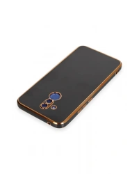Newface Huawei Mate 20 Lite Kılıf Volet Silikon - Siyah