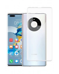 Newface Huawei Mate 40 Pro Kılıf Lüx Şeffaf Silikon