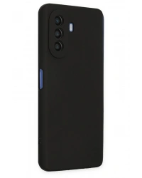 Newface Huawei Nova Y70 Kılıf First Silikon - Siyah