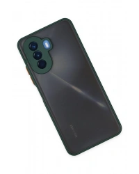 Newface Huawei Nova Y70 Kılıf Montreal Silikon Kapak - Yeşil