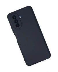 Newface Huawei Nova Y70 Kılıf Nano içi Kadife Silikon - Lacivert