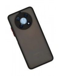 Newface Huawei Nova Y90 Kılıf Montreal Silikon Kapak - Siyah