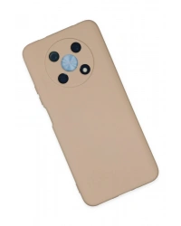 Newface Huawei Nova Y90 Kılıf Nano içi Kadife Silikon - Pudra