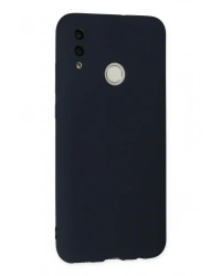 Newface Huawei P Smart 2019 Kılıf Nano içi Kadife Silikon - Lacivert