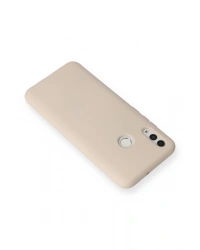 Newface Huawei P Smart 2019 Kılıf Nano içi Kadife Silikon - Pudra