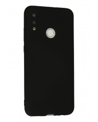 Newface Huawei P Smart 2019 Kılıf Nano içi Kadife Silikon - Siyah