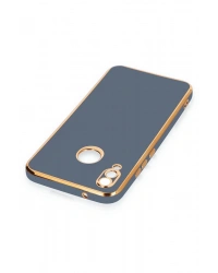 Newface Huawei P20 Lite Kılıf Volet Silikon - Mavi