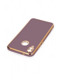 Newface Huawei P20 Lite Kılıf Volet Silikon - Mor