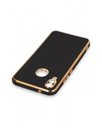 Newface Huawei P20 Lite Kılıf Volet Silikon - Siyah