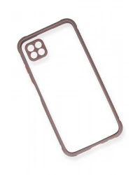 Newface Huawei P40 Lite Kılıf Miami Şeffaf Silikon - Açık Mor