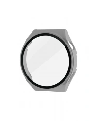 Newface Huawei Watch GT2 Pro 46mm Dota Camlı Kasa Ekran Koruyucu - Gri