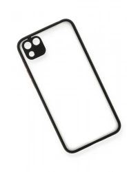 Newface Huawei Y5P Kılıf Montreal Silikon Kapak - Siyah