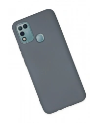 Newface İnfinix Hot 10 Play Kılıf Nano içi Kadife Silikon - Gri