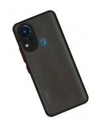 Newface İnfinix Hot 11s Kılıf Montreal Silikon Kapak - Siyah