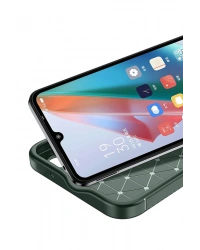 Newface İnfinix Hot 50 Pro Plus 4G Auto Focus Karbon Kapak - Koyu Yeşil