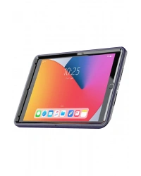 Newface iPad 10.2 (7.nesil) Kılıf Hand Strap Tablet Kılıfı - Lacivert