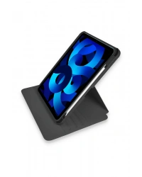 Newface iPad 10.2 (7.nesil) Kılıf Starling 360 Kalemlikli Tablet Kılıf - Siyah