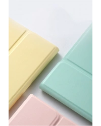 Newface iPad 10.2 (9.nesil) Kılıf KC01 Smart Klavyeli Tablet Kılıfı - Açık Yeşil