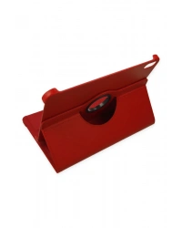 Newface iPad 2022 10.9 (10.nesil) Kılıf 360 Tablet Deri Kılıf - Kırmızı