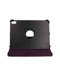 Newface iPad 2022 10.9 (10.nesil) Kılıf 360 Tablet Deri Kılıf - Mürdüm