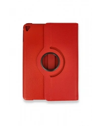 Newface iPad 4 9.7 Kılıf 360 Tablet Deri Kılıf - Kırmızı
