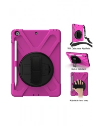 Newface iPad 5 Air 9.7 Kılıf Amazing Tablet Kapak - Pembe