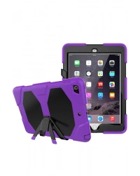 Newface iPad 5 Air 9.7 Kılıf Griffin Tablet Kapak - Mor