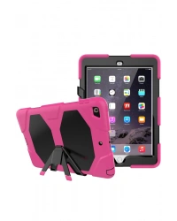 Newface iPad 5 Air 9.7 Kılıf Griffin Tablet Kapak - Pembe