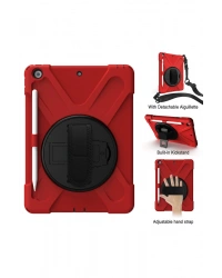 Newface iPad Air 3 10.5 Kılıf Amazing Tablet Kapak - Kırmızı
