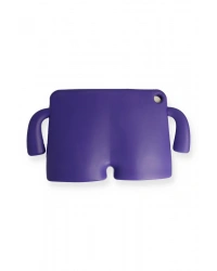 Newface iPad Mini 5 Kılıf Karakter Tablet Silikon - Mor