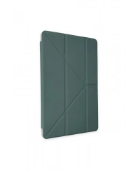 Newface iPad Pro 11 (2018) Kılıf Kalemlikli Mars Tablet Kılıfı - Koyu Yeşil