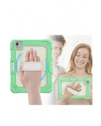 Newface iPad Pro 11 (2020) Kılıf Strap New Tablet Kapak - Yeşil