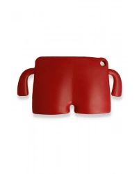 Newface iPad Pro 11 (2021) Kılıf Karakter Tablet Silikon - Kırmızı