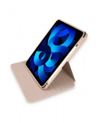 Newface iPad Pro 11 (2021) Kılıf Starling 360 Kalemlikli Tablet Kılıf - Rose Gold