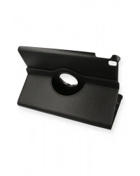 Newface iPad Pro 13 (2024) Kılıf 360 Tablet Deri Kılıf - Siyah