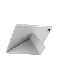 Newface iPad Pro 13 (2024) Kılıf Kalemlikli Mars Tablet Kılıfı - Lacivert