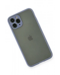 Newface iPhone 11 Pro Kılıf Montreal Silikon Kapak - Gri