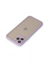 Newface iPhone 11 Pro Kılıf Montreal Silikon Kapak - Mor