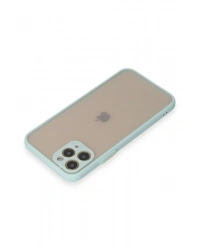 Newface iPhone 11 Pro Kılıf Montreal Silikon Kapak - Turkuaz