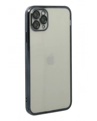 Newface iPhone 11 Pro Kılıf Razer Lensli Silikon - Siyah