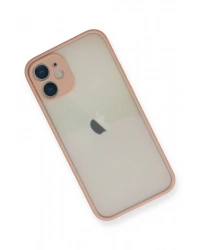 Newface iPhone 11 Pro Max Kılıf Montreal Silikon Kapak - Pembe