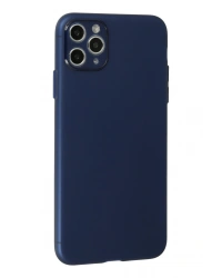 Newface iPhone 11 Pro Max Kılıf Puma Silikon - Mavi