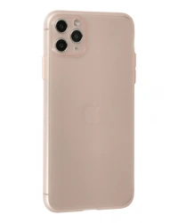 Newface iPhone 11 Pro Max Kılıf Puma Silikon - Pembe