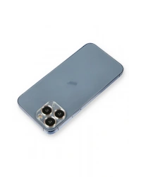 Newface iPhone 11 Pro Max Metal Kamera Lens Koruma Cam - Gold