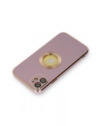 Newface iPhone 12 Kılıf Store Silikon - Mor