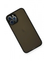 Newface iPhone 12 Pro Kılıf Montreal Silikon Kapak - Siyah