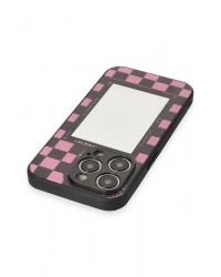 Newface iPhone 12 Pro Max Kılıf Mirror Desenli Kapak - Mirror - 8