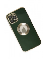 Newface iPhone 12 Pro Max Kılıf Store Silikon - Yeşil